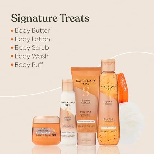 Sanctuary Spa Signature Treats Gift Set, Vegan, Gift For Women, Birthday Gift, Womens Gift Sets, Self Care Gift — view 3