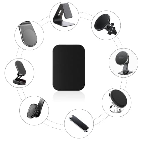 12-Pack Metal Plates for Magnetic Phone Mounts — view 4