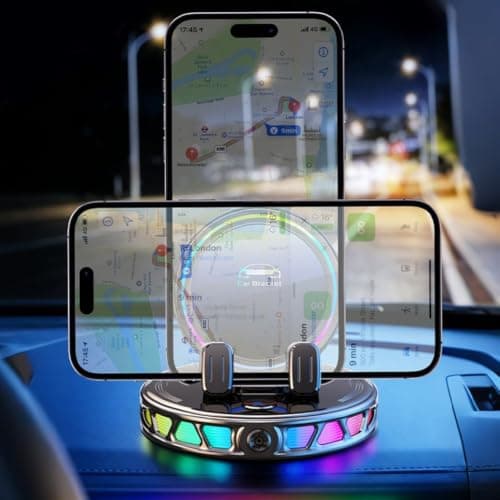 Evenoonest Automatic Clamping Wireless Car Charger Mount(silver) — view 3
