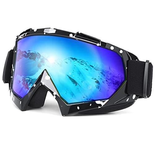 EasYoung Adult Snow Ski Goggles, Snowboard Goggles for Youth, Teens, Men & Women, Wide View Snowmobile Goggles