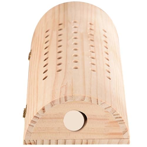 INOOMP Reusable Pillow U Shaped Wood and Stainless Steel Support