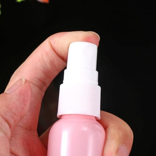 DIYEAH 7 Pack 30ml White Plastic Spray Bottles for Travel Use — view 5