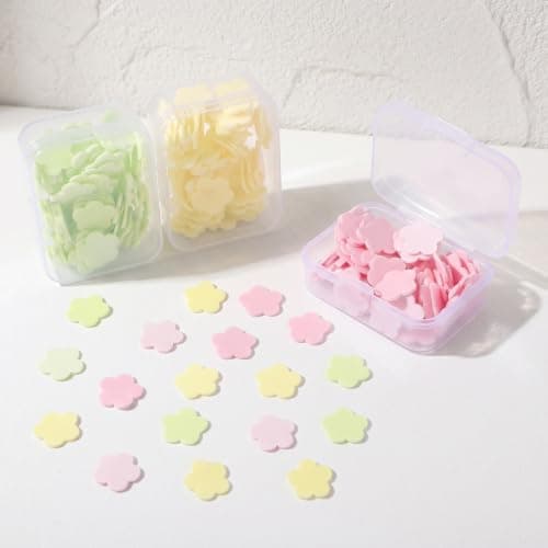 ElevateTech Portable Hand Washing Soap Sheets, 300 Pcs Mini Soap Sheets — view 5