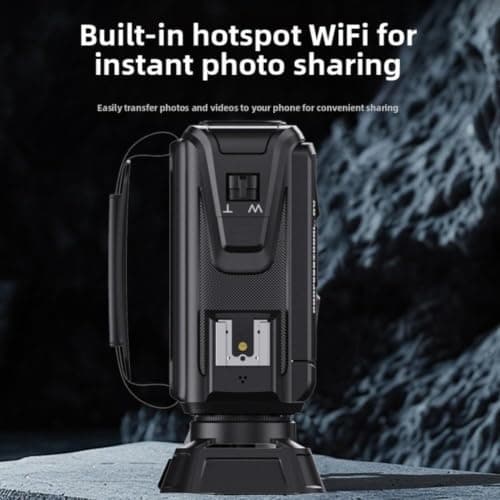 4K Digital Video Camera WiFi 3-Inch Screen Flip — view 2