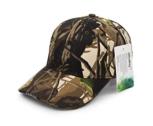 UltraKey Hands Free LED Baseball Cap Light Glow Bright Women Men Sport Hat Dark for Outdoor Jogging Breathable Snapback Hats Hip Hop Party Holiday Rechargeable Camo — view 5
