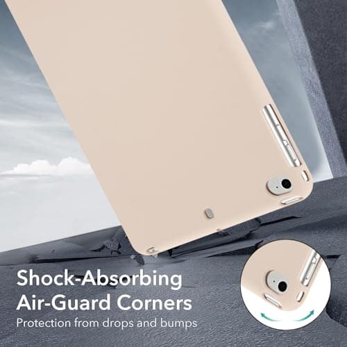 Compatible with iPad mini 5 2019/Mini 4 3 2 1 Case 7.9 Inch, Slim & Light Flexible TPU Silicone Soft Skin Cover - Shockproof Protective Case (Beige, for iPad mini 2nd/3rd/4th/5th Gen 7.9") — view 4