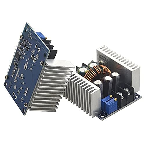 BGTXINGI 2Pcs 20A 300W High-Power Buck Converter Adjustable Constant Voltage Constant Current Power Module Charging LED Drive with Short Circuit Protection DC 6-40V to DC 1.2-36V — view 2