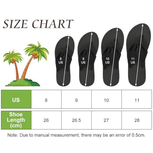 BSBUY Unisex Flip Flops Mens Flatform Beach Flip-Flop EVA Slippers Ladies Girls Yoga Mat Comfortable Beach Travel Platform Sandals Slip-Resistant Flat Flip Flops with Arch Support for Shower(UK:7.5) — view 3
