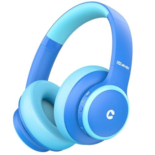 iClever BTH26 Active Noise Cancelling Headphones for Kids Airplane Travel