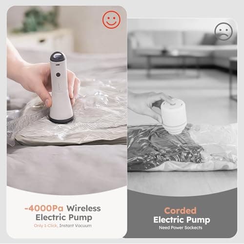 Vacbird Wireless Electric Vacuum Pump, 4000Pa USB-C Pump for Home, Travel — view 6
