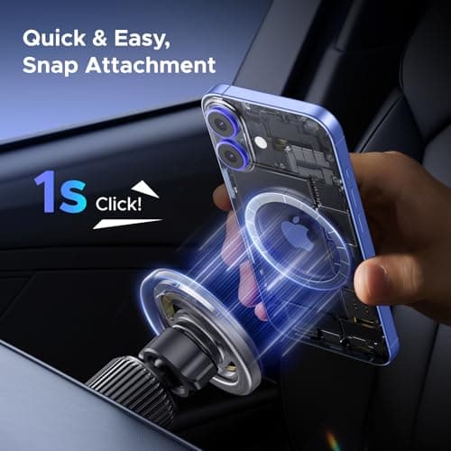 UGREEN Car Phone Holder Magsafe Car Mount Air vent Magneitic Phone Cradle — view 4