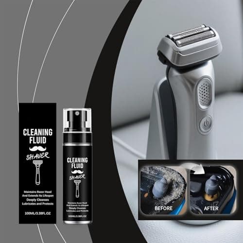 Electric Shaver Cleaning Solution 100ML Clipper Wash Spray — view 4