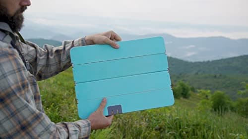 Toadfish XL - Folding Cutting Board with Built in Knife Sharpener - Teal — view 5