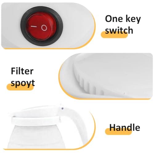 Travel Kettle Electric Foldable Camping Kettle Collapsible Kettle — view 5
