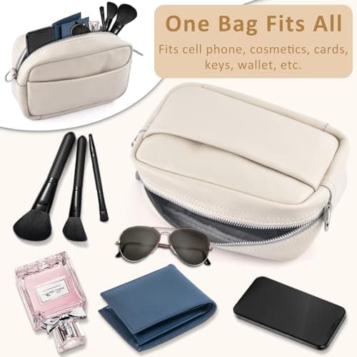 BROTOU Crossbody Bag for Women, Leather Handbag & Shoulder Bag with Adjustable Wide Strap, Chain Strap & 3-Slot Card Holder, Camera Cross Body Bag for Lady Girl Shopping Daily Use — view 5