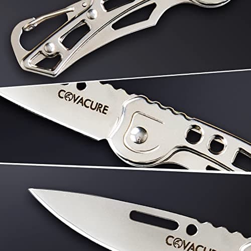 COVACURE 2.4" Blade UK Legal Non-Locking Pocket Knife for Camping & Outdoor — view 2