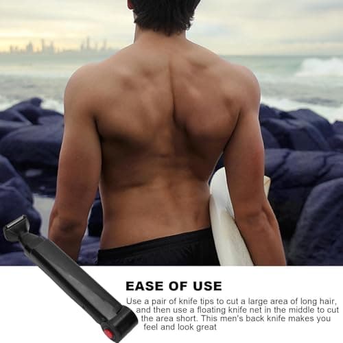 Body Shaving Groomer Ergonomic Handle Foldable Back Body Shaver Trimmer — view 2