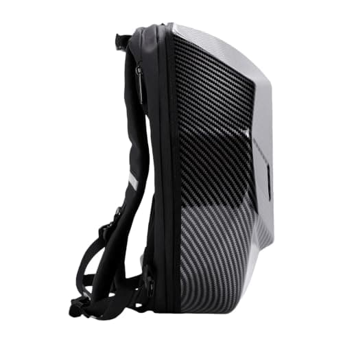 Eujgoov LED Motorcycle Backpack Custom Programmable Display, 3D Hard Shell — view 3
