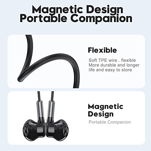 Earphones Wired Headphones In Ear Wired Earbuds with 3.5mm AUX Plug - Black — view 6