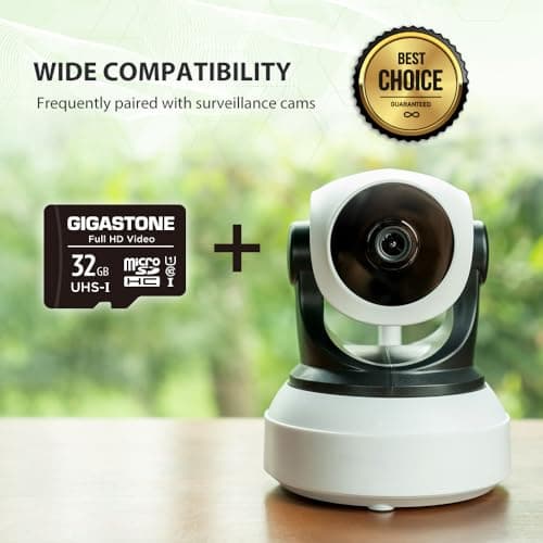GIGASTONE Micro SD Card 32GB 10-Pack with 2x SD Adapter + 4x Mini-case, Full HD Video, Surveillance Security Cam Action Camera Drone, 90MB/s Micro SDHC UHS-I U1 C10 Class 10 — view 4