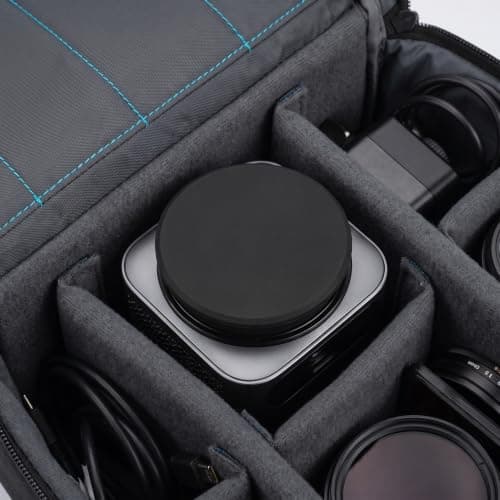 Healeved 4pcs Projector Lens Cover - Ø63.5mm Silicone Lens Dust Cap - Optical Protective Sealing Cover - Portable Accessory Guard for Office Classroom Travel Projector — view 6