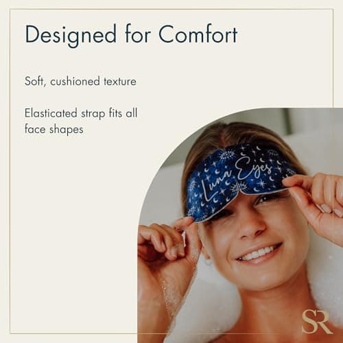 Sensory Retreats Luna Eyes Self-Heating Eye Mask - Lavender - 7 Pack — view 5