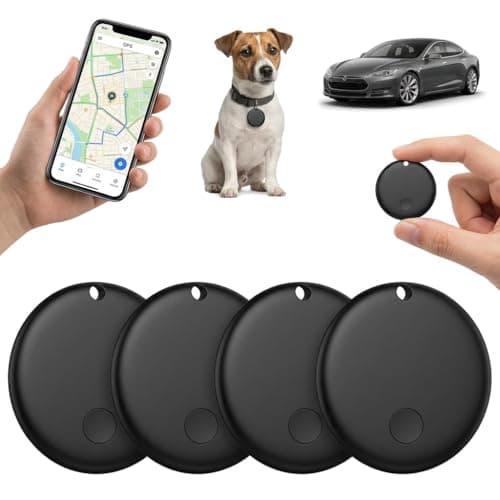 4 Pack GPS Tracker Tag for Vehicles Work with Apple Find My (iOS Only)