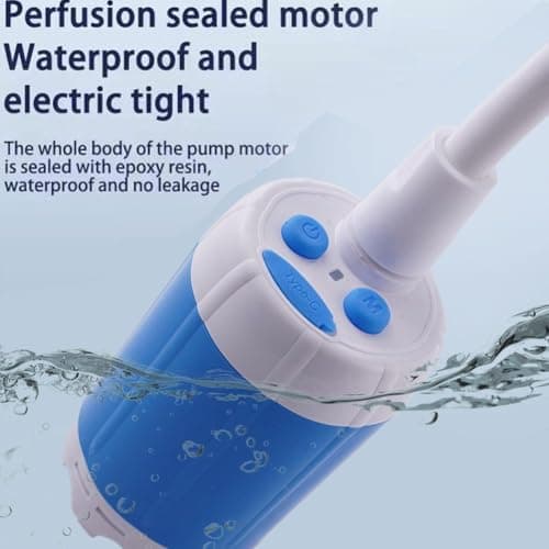 Portable Camping Shower,Outdoor Camp Shower Pump,2026 Upgrade Rechargeable Electric Handheld Water Pump,Showers Head Kit With Multiple Spray Modes,for Camping,RV,Travel Car Washing Pet Cleaning — view 2