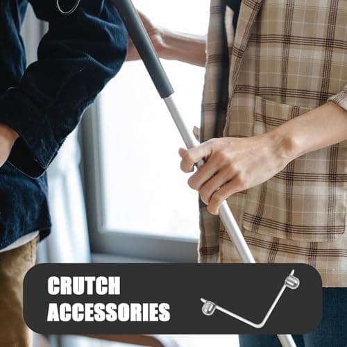 Walking Stick Snap Clip V Shape Buckle, Stainless Steel DIY Locking Support — view 6