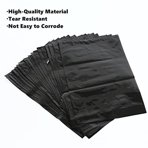 WEEGEEKS Tattoo Wash Bottle Bags, Thicken Disposable Squeeze Bottle Bags for Tattoo Wash Bottles Tattoo Supplies and Equipment, Black, 100PCS — view 2