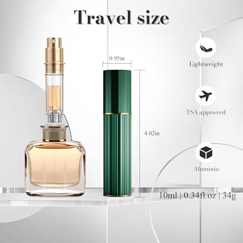 Perfume Atomiser 10ML Travel Perfume Bottle 2PCS Atomiser Spray Bottle — view 3