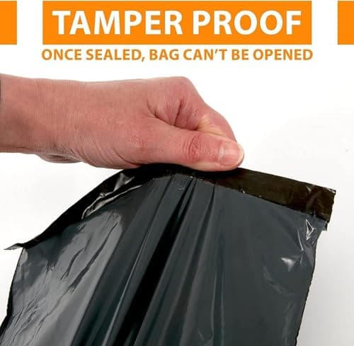 50 Strong 12 x 16 inch Polythene Mailing Postal Bags Plastic Material Mailing Or Posting Parecels Bag For Postages Strong Self Seal — view 5