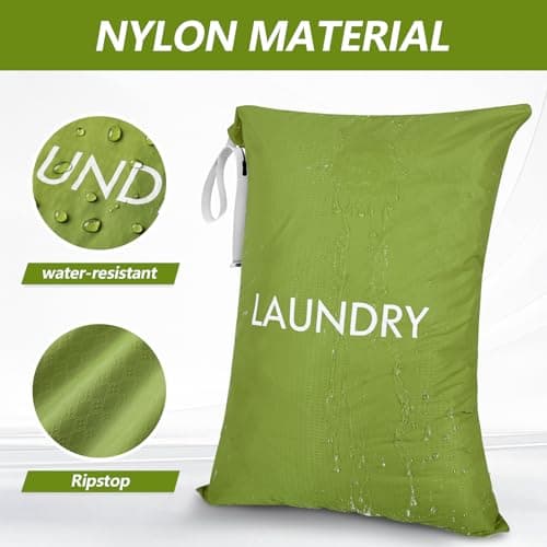 CANBOX Travel Laundry Bag, Nylon Wet Dry Storage Organizer, Zippered — view 6