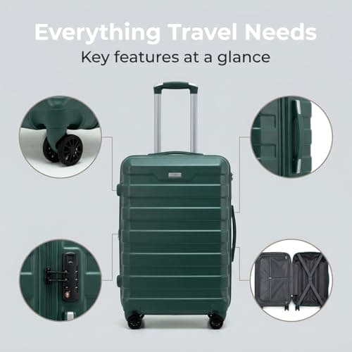 RMW Suitcase 24 Inch Medium Hard Shell Check-in Luggage — view 3