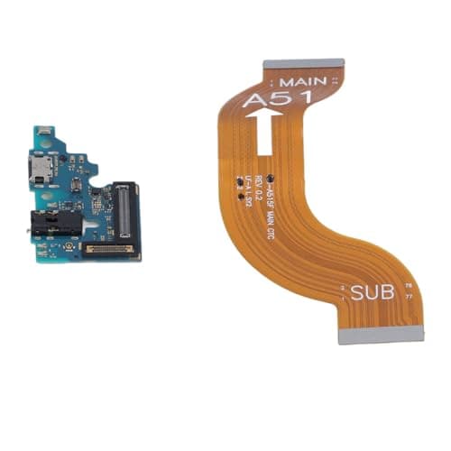 Dock Connector for A51 A515F, USB C Charging Port Flex Cable with Repair Tools, Phone Charging Port Dock Connector Board Repair Tool Kit for A51 A515F