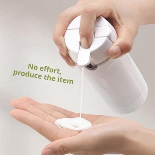 4 in 1 Travel Dispenser, 4 Pack 30ML Travel Bottles for Toiletries,Refillable, Leak Proof, Mini Shampoo Dispenser with Scale and Label,Portable Containers for Shampoo Lotion Conditioner Cream — view 5