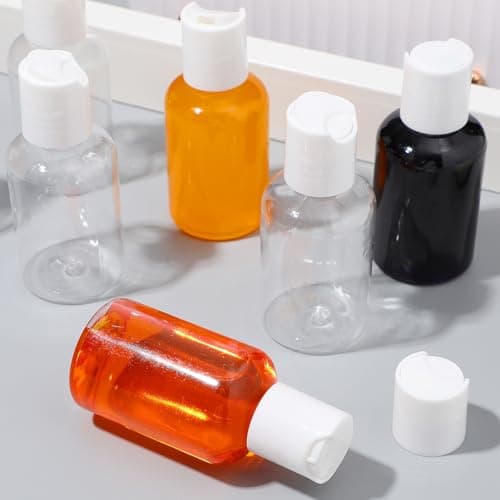 Gadpiparty 12 Pack Refillable Travel Shampoo Dispenser Bottles 75ml Plastic — view 4