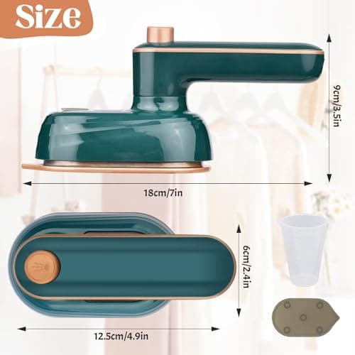 GothicBride Travel Iron Mini, Steam Iron Foldable — view 2