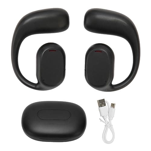 Language Translator Earbuds, Bluetooth 5.3 Real Time Language Translator Device with 144 Languages & Accents, Smart Voice Language Translation Headphones Earphone for Music Business Travel (Black)