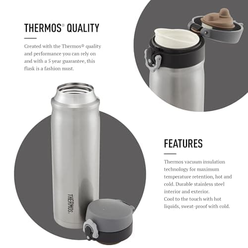 Thermos Stainless Steel Direct Drinks Flask (470ml)10h Hot | 24h Cold — view 4