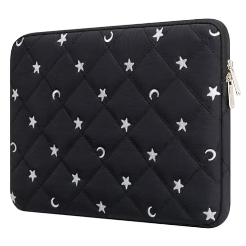 HEDUGO 13 14 inch Laptop Sleeve Bag Portable Laptop Case Soft Lining Carrying Case Padded Computer Pouch Cover Compatible with 13 Inch MacBook Air/Pro 14 Inch MacBook Pro, Black