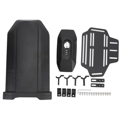 UPALDHOU 3.8L Motorcycle Side Luggage Box, Motorbike Panniers Tool Box with Combination Lock Mounting Bracket Rear Luggage Box for R1300GS R1200GS R1250GS