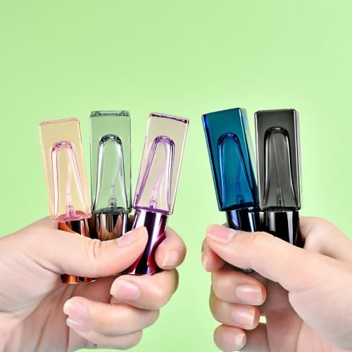 Yikimyfo Travel Perfume Atomizer Refillable, 3 Pcs 5ML/0.17oz Mini Spray Bottles Fine Mist Cologne Travel Bottle Glass Perfume Bottles Empty Travel Size Perfume Refill Bottle — view 4