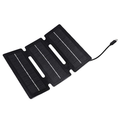 HEEPDD Solar Cell Phone Charger for Camping Hiking Travel Backpackers Outdoor Adventures — view 2
