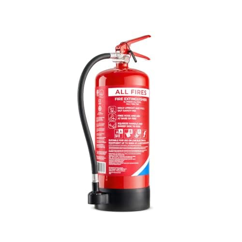 Firexo All in One Fire Extinguisher (6 Litre / 6 kg) - Multipurpose Extinguisher for All Fires inc. Li-ion Battery Fires! - Safety & Emergency Equipment for Home, Kitchen, Fireplace, Grill, Caravan — view 3