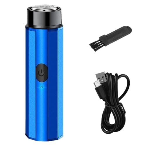 Compact Beard Trimmer, Handheld Grooming Machine, Pocket Sized Electric