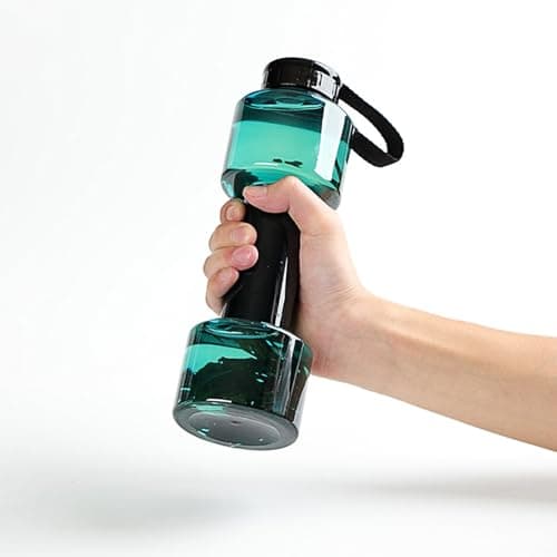 Dumbbell Shaped Water Bottle - Leak-proof Dumbbefelles Water Container — view 6