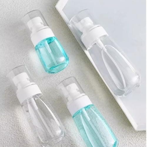 Compact Fine Mist Spray Bottle for Facial Hydration, Portable Travel for mister with Sturdy Plastic Build and Even Spray Nozzle, for ideal for Water or Toner, Space Saving Design — view 2