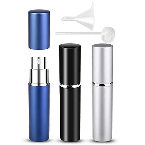 Travel Perfume Atomiser Bottle Refillable, 3 Pcs 6ML Perfume Spray Bottle
