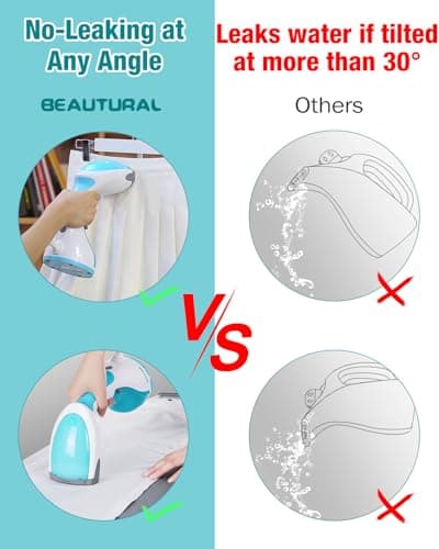 BEAUTURAL Portable Handheld Steamer — view 4